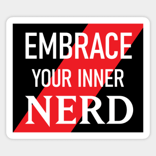 Nerd Inside Sticker